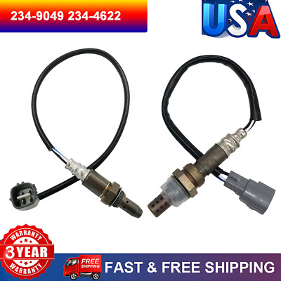 2X Oxygen Sensors for Toyota RAV4 2.4L 2006 2007 2008 Replace 2349049 ...