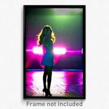 Pixel Art Poster - Glamorous State (8 Bit Psychedelic Trippy Video Game Print)