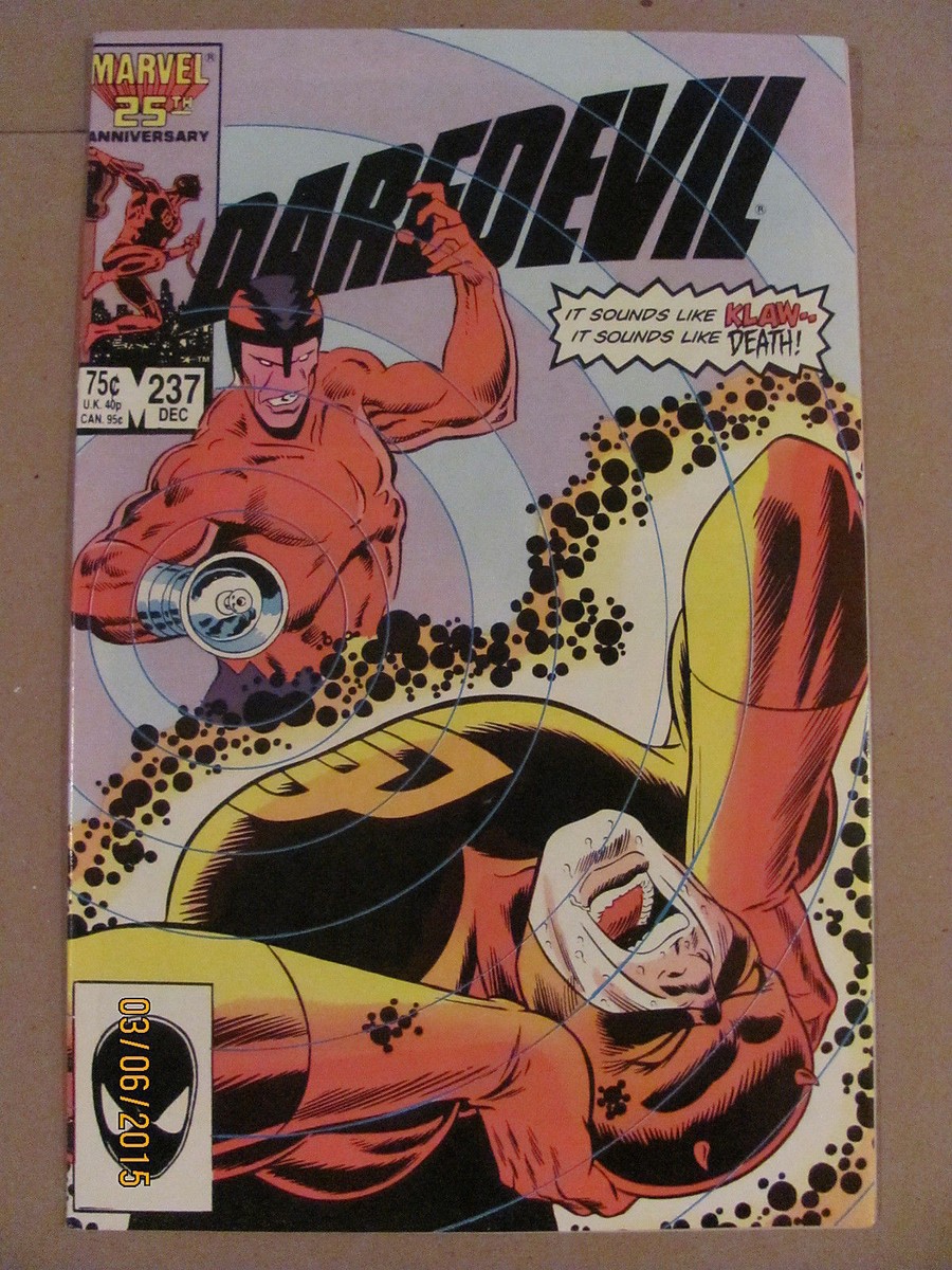 Daredevil #237 Marvel Comics NETFLIX Near Mint-