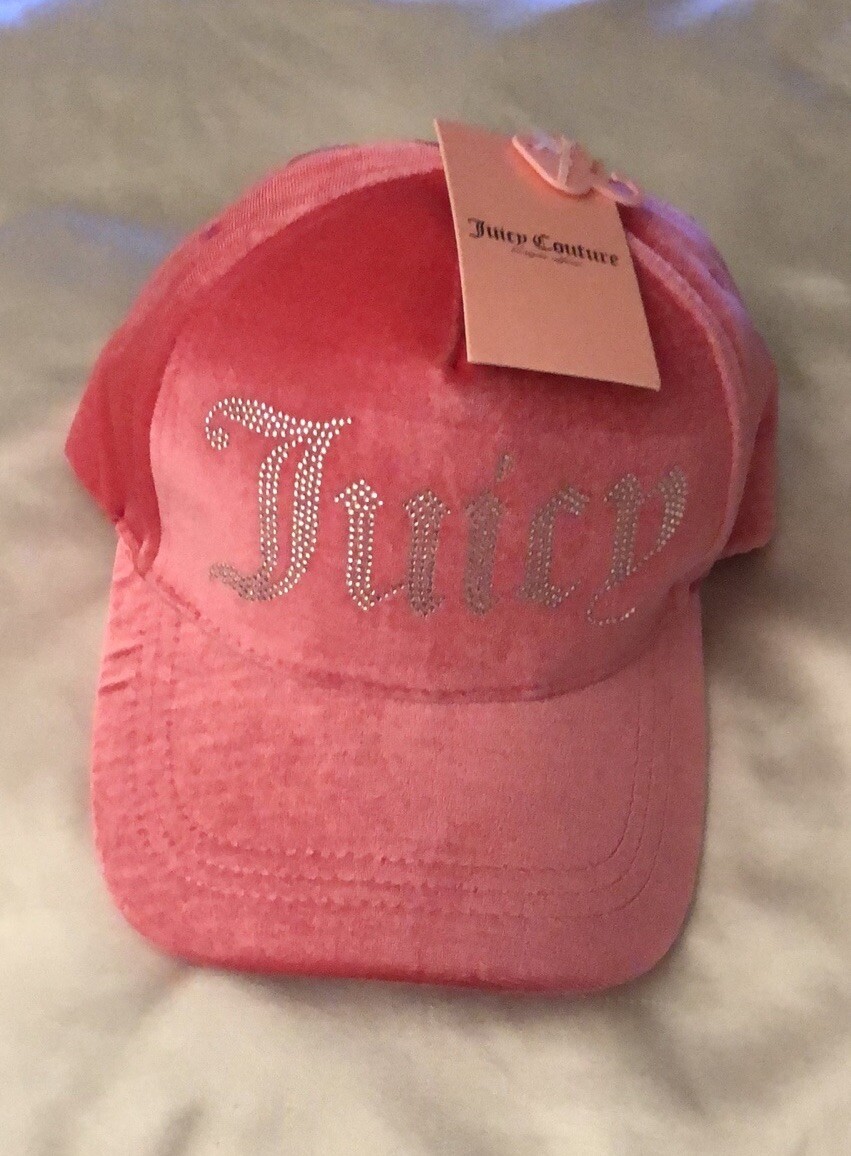 JUICY COUTURE★ Pink hat JC255 s-l1200.jpg