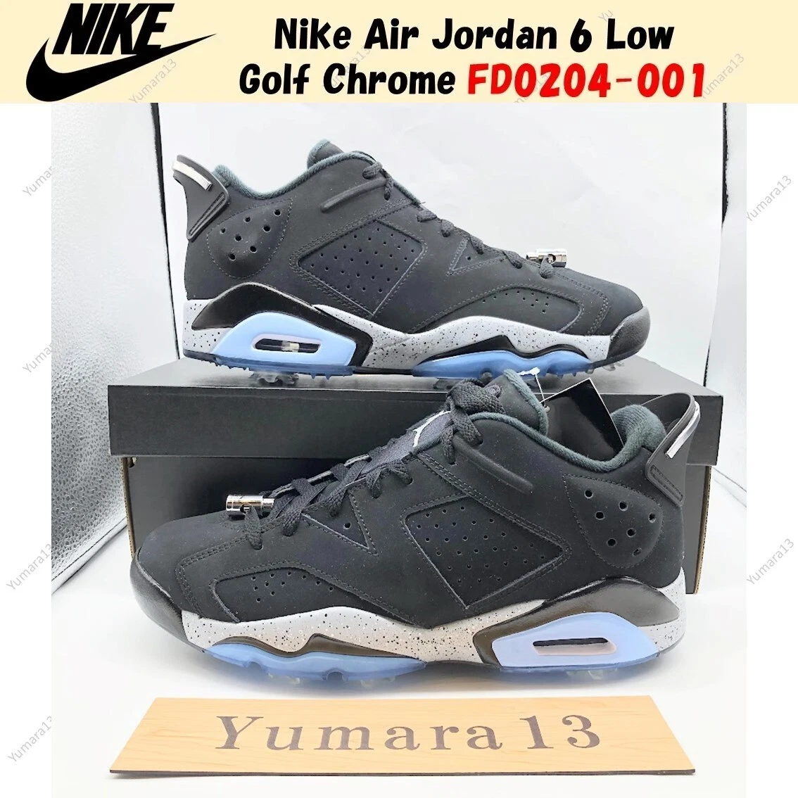 Jordan 6 Retro Golf NRG Chrome | eBay
