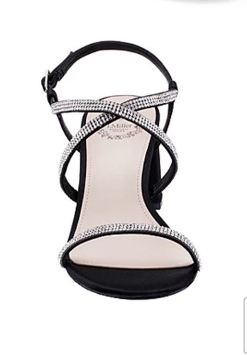 I. MILLER Women’s Nia Heeled Sandals Black, 11 M - Picture 2 of 6