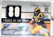 2006 LEAF CERTIFIED FOTG HENRY ELLARD AUTOGRAPH/GU JERSEY #25/80 RAMS 
