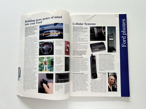 1992/93 Edition Three Ford Brochure - Picture 3 of 7