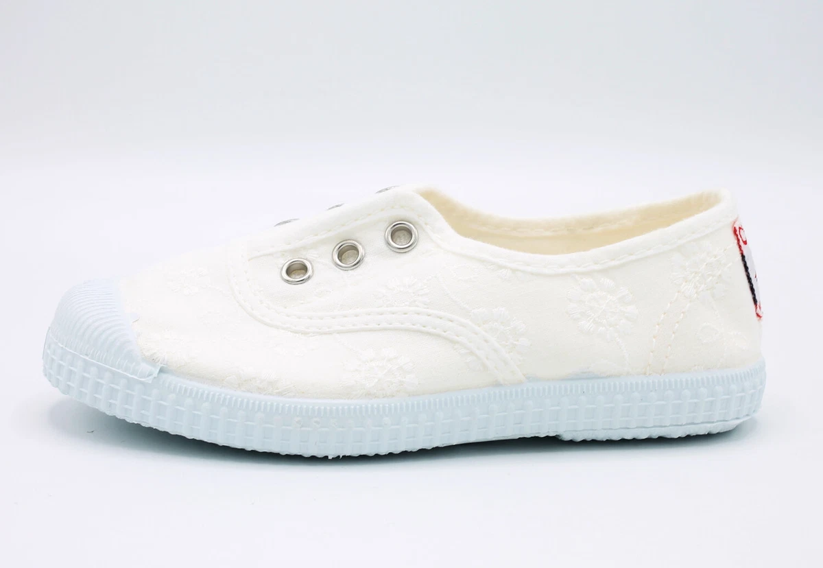 Cienta Scarpe da Bambina Sneakers per Bimbe Bianche Tennis Ragazza