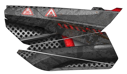 Body Armor Decal Graphic Kit Wraps sticker 2017+ Can Am Maverick X3 Max - Picture 2 of 4