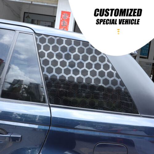 Wabenmuster hinteres Seitenfenster Aufkleber für LR Range Rover Sport L320 0 -13 - Bild 17 von 23