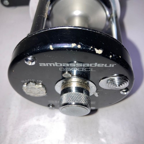Abu Garcia Baitcasting Reel Ambassadeur 6500CL Right 5.3:1 Fishing Reel used - Picture 4 of 5