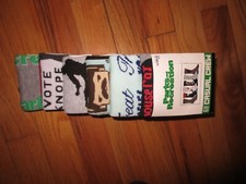 Parks and Recreation Mens Crew Socks 6 Pair Fits Shoe Size 8-12 NEW