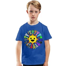 All Sprunki around mr Sun for Boys and Girls Birthday Wenda T-Shirt