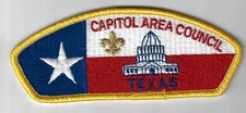 Capitol Area Council S2d CSP Texas YEL Bdr. [GA-1058]