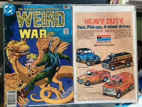 WEIRD WAR TALES #61 66 67 79 DC 1978 CHAYKIN KUBERT COVER ART - Picture 3 of 11