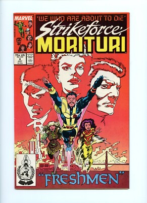 Strikeforce Morituri ~ No. 8, July 1987 ~ Marvel Comics ~ VF
