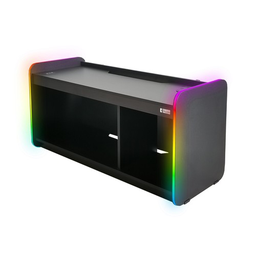 X ROCKER Electra TV Unit Stand 42" Media Centre App Controlled LED Lights Black - Picture 12 of 12