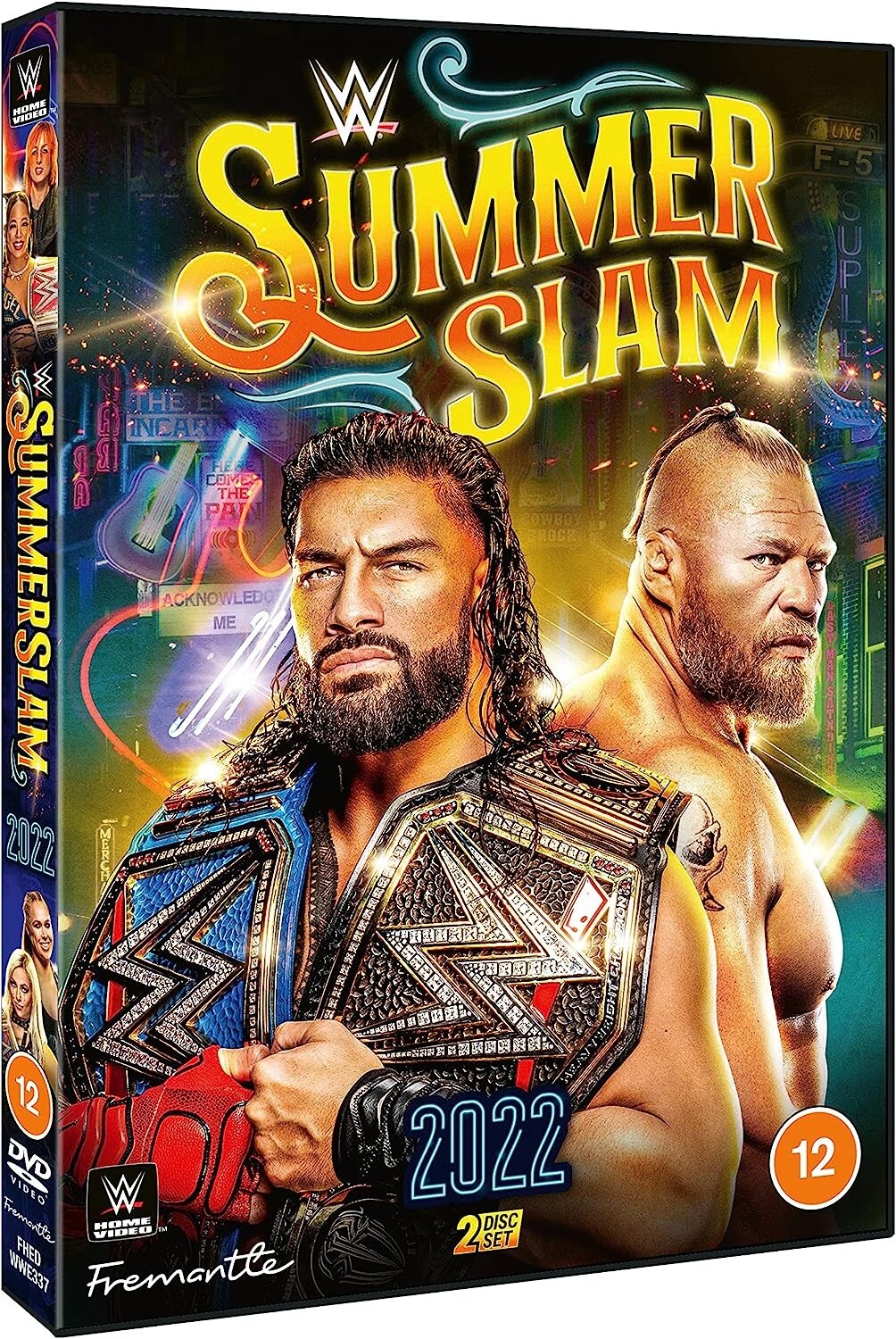 WWE: Summerslam 2022 22 WRESTLING (UK RELEASE) BROCK LESNAR DVD