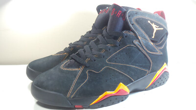 DS 2006 NIKE AIR JORDAN VII 7 RETRO 304775 081 CITRUS 9.5  display picture 3