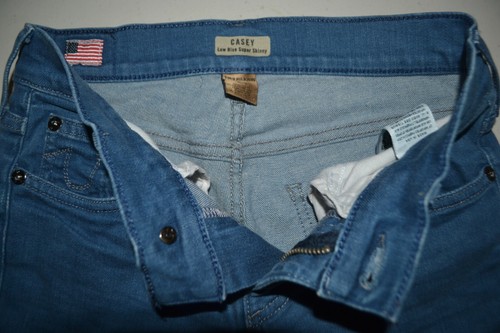 True Religion Girl's Casey Low Rise Super Skinny Blue Denim Jeans Sz 24x28 - Picture 7 of 11