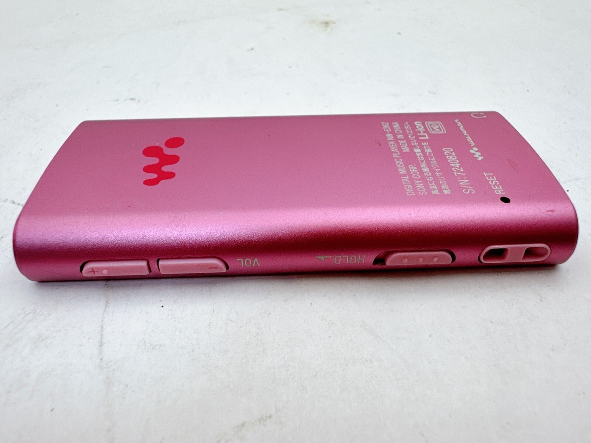 SONY NW-E062 Pink Walkman 2GB MP3 Portable Digital Audio