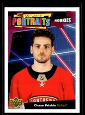 2020-21 Upper Deck UD Portraits Chase Priskie Florida Panthers #P-53