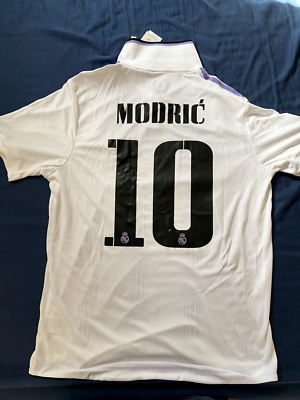 2022/2023 Luka Modric Real Madrid Home Jersey (La Liga + CWC Patch