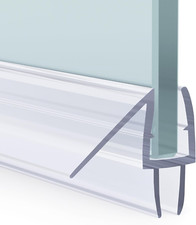 Shower Door Bottom Seal for 1/4 Inch Glass 47.25 Inches Clear