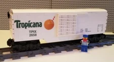 Custom Train Tropicana 04 Boxcar -PLEASE READ ITEM DESCRIPTION-