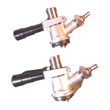 Keg Coupler Stainless Steel Ball Lock Posts Adapter Lot of 2 New