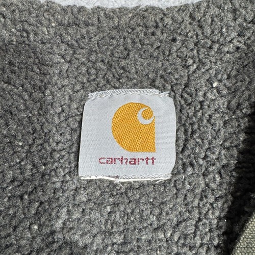 Vintage Carhartt V13 MOS Moss Green Vest Size Tag Cut Large - Picture 4 of 8