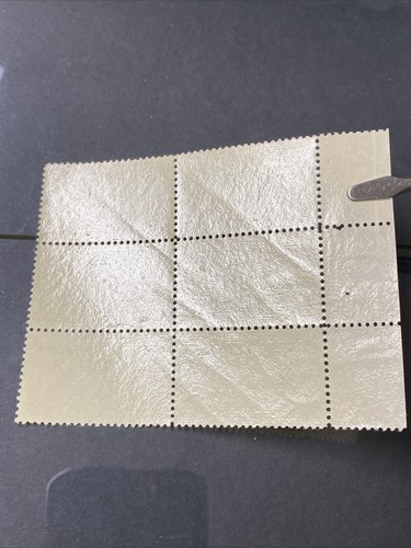 Blocco piastra di movimentazione speciale US QE3 di 6 molto fine nuovo mai cerniera - Foto 2 di 2