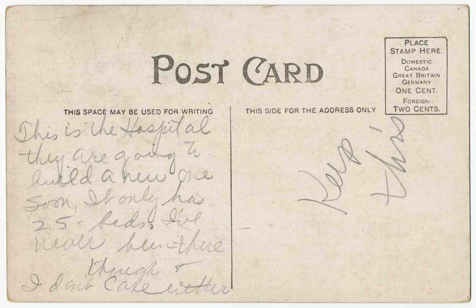 Luverne Hospital, Luverne, Minnesota ca. 1910 eBay