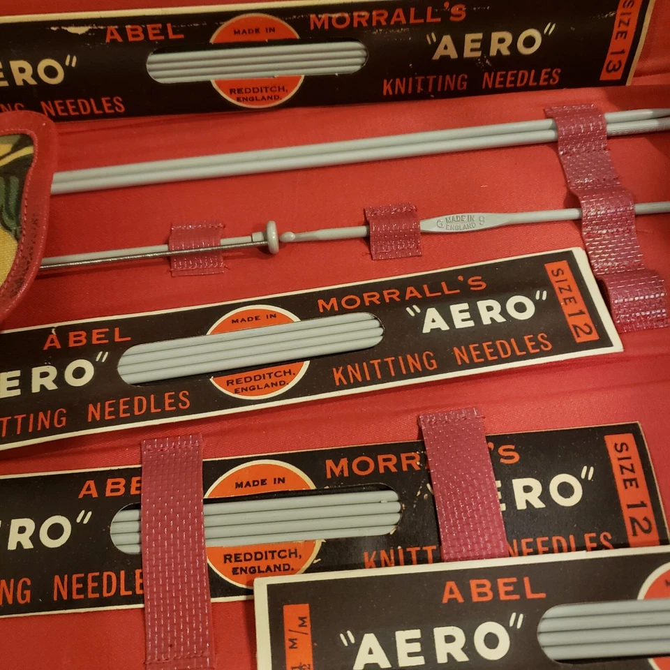 Vintage Knitting Needle Set Aero Queen Bee Alpins RARE NEW OLD STOCK - Image 3 of 4