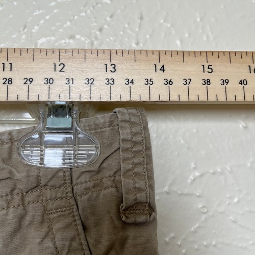 Abercrombie & Fitch Pants Youth L 28x25 Beige Cargo Drawstring MAB-1602 - Picture 6 of 17