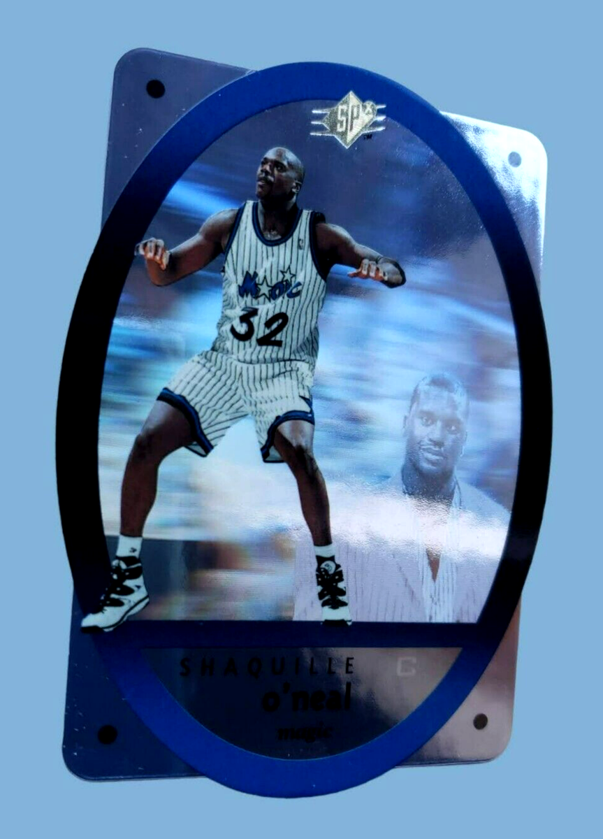 1996 Upper Deck SPx Shaquille O'Neal Card #35 Die Cut Hologram
