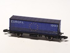 Marklin Z-scale Container car transparent EU 1993 establishment European Union