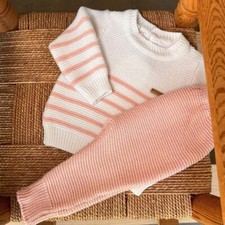 Minora Baby Born Zubehör Kleidung Erstausstattung Winter Hose Pullover Outfit