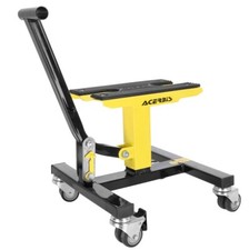 CAVALLETTO SU RUOTE CON LEVA ALZA MOTO CENTRALE CROSS ENDURO ACERBIS DRIVE