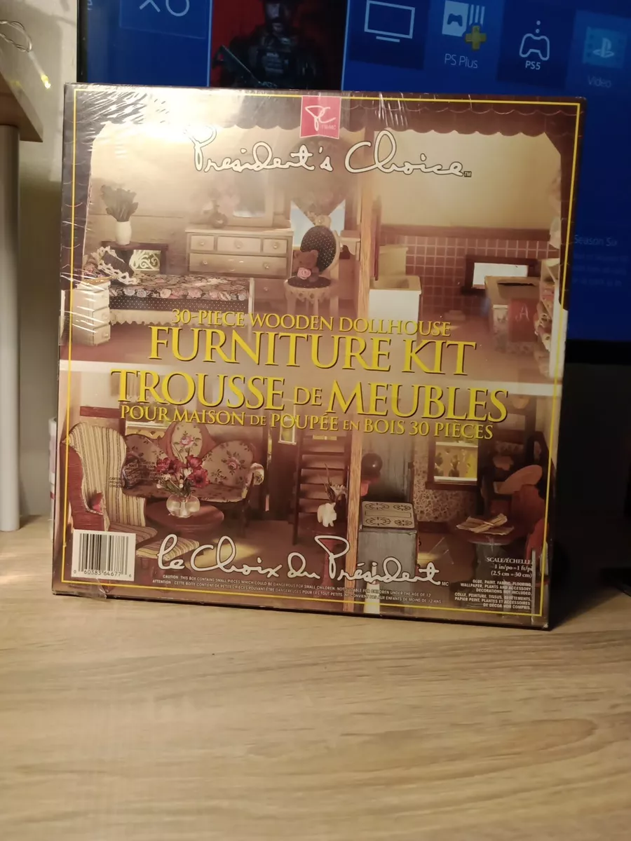 Dollhouse sales furniture kit