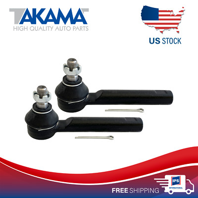 ASC Front Inner & Outer Tie Rod Ends + Boots Kit For Subaru Impreza Turbo 92-00 WRX STi
