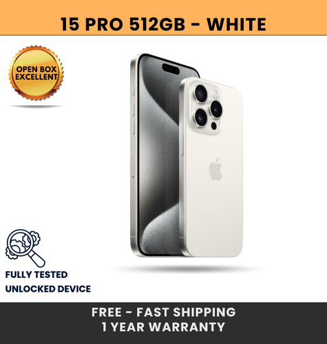 Apple iPhone 15 Pro 512GB Fully Unlocked 5G - Excellent - Picture 7 of 11