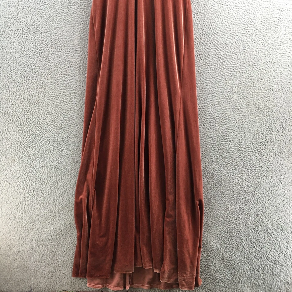 Maxi Vestido Jenny Yoo Inglés Rosa Terciopelo Sullivan Dama de Honor Mujer 14 Rosa Foto 3 de 4