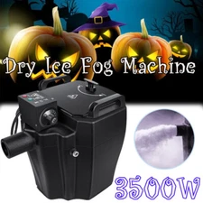 3500W Low Lying Smoke Fog Machine Stage DJ Fogger Dry Ice Ground Fog Machine US