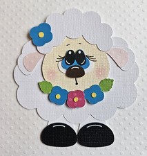 Little Lamb. Scrapbook, Card Making Paper Piecing