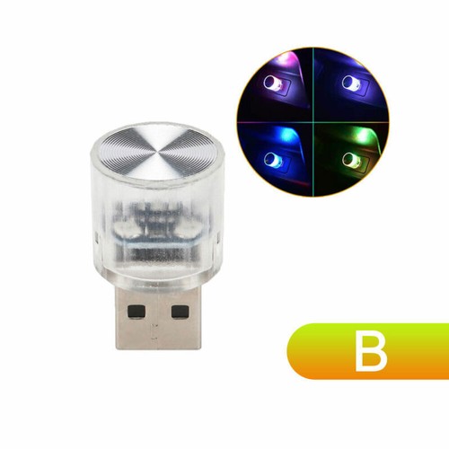 1x Mini Lamp Bulb USB LED Car Interior Neon Atmosphere Ambient Light Accessories - Picture 20 of 20