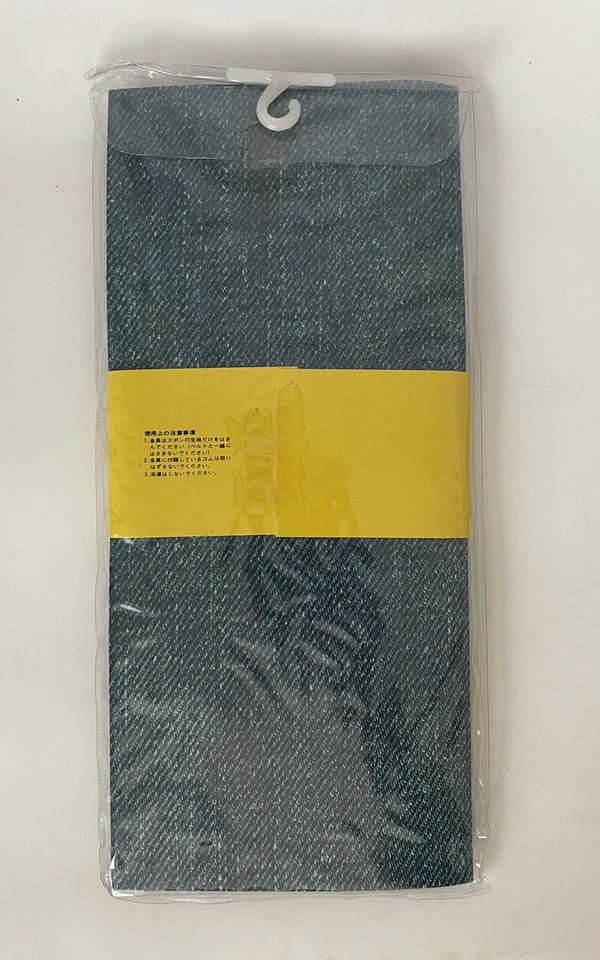 Tirantes jóvenes japoneses vintage años 70 rayas azules ajustables raros sellados Foto 2 de 2