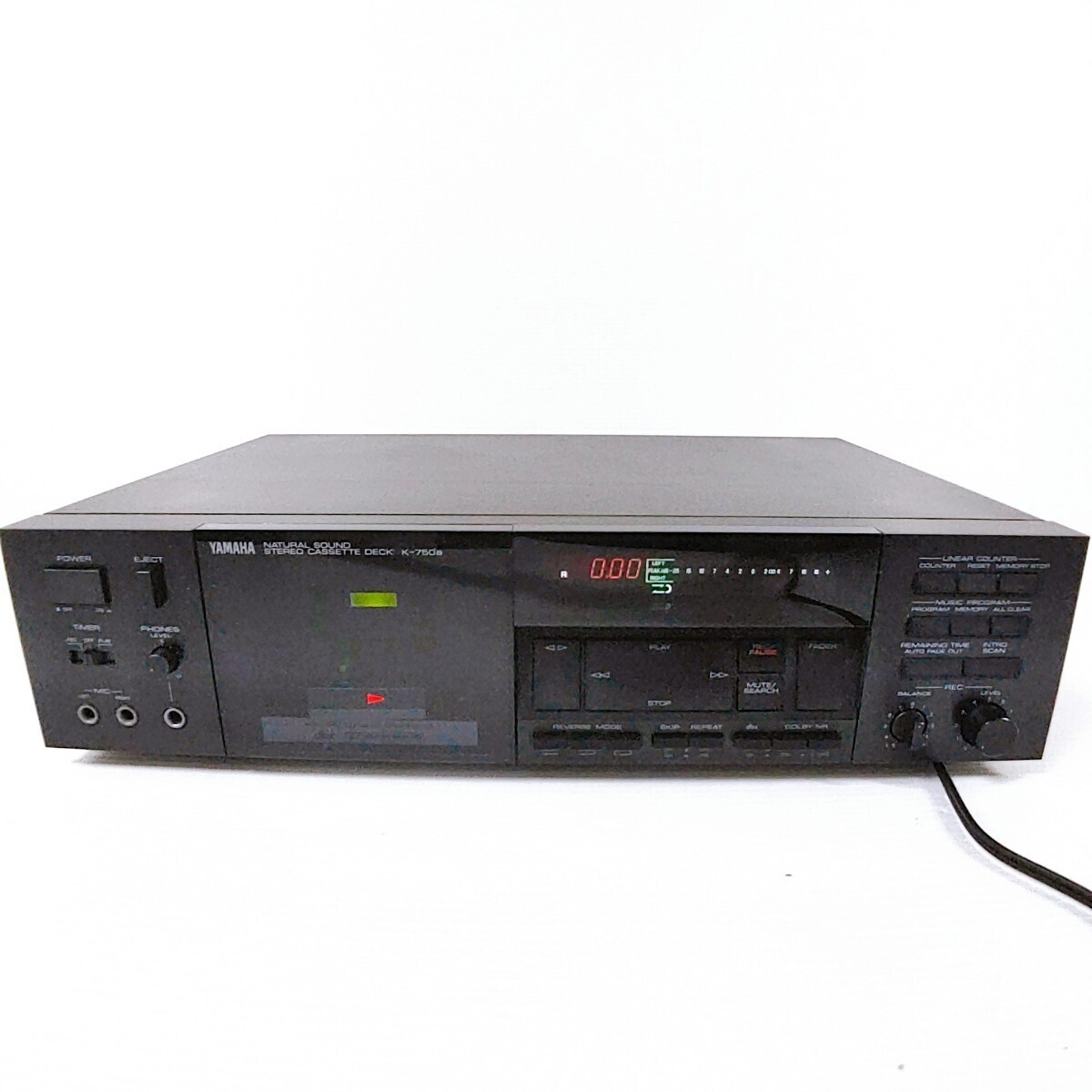 ラジオ・コンポ YAMAHA K-750a STEREO CASSETTE DECK YAMAHA K-750a specifications Yamaha