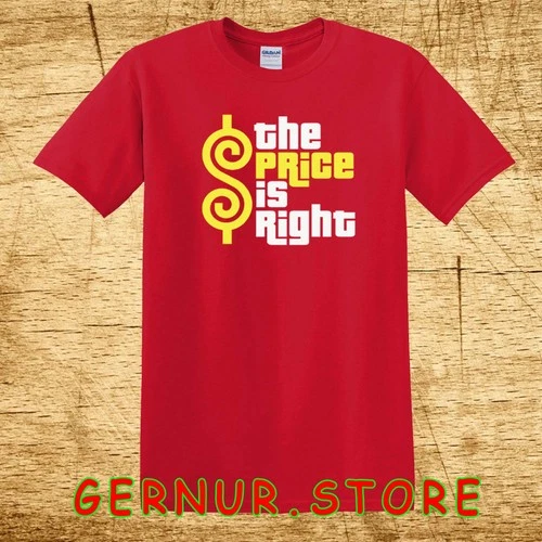 The Price is Right Red Size S to 5XL