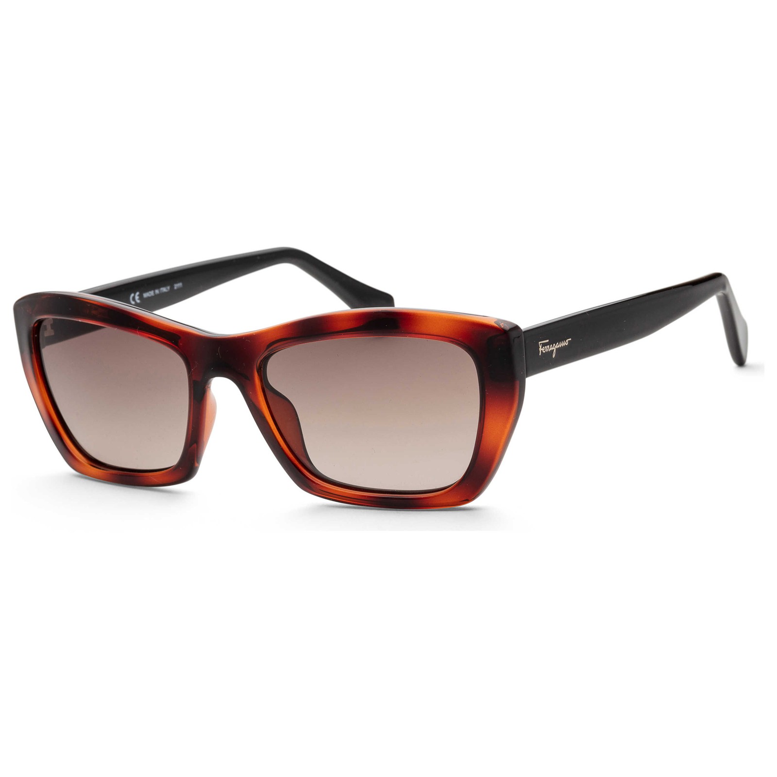 Ferragamo Womens 55mm Tortoise Sunglasses SF958S-214 12690₽