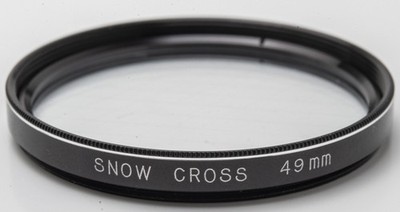 Snow Cross 49mm Filter in Etui