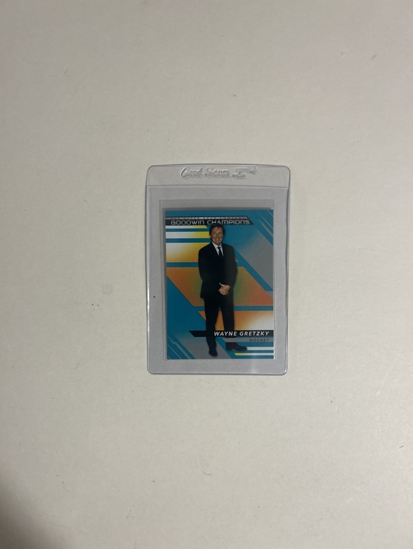 2022 Upper Deck Goodwin Champions Wayne Gretzky No.20 Blue