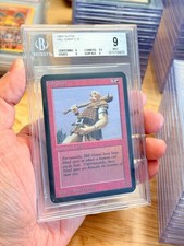 BGS 9 MAGIC THE GATHERING 1993 ALPHA HILL GIANT MTG psa cgc